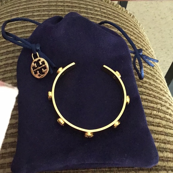 Special price today Tory Burch gold cuff bracelet - Picture 3 of 3